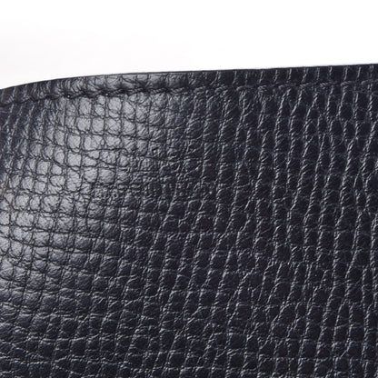 Chloe Grained Calfskin Lambskin Bi-Color Drew Shoulder Bag Black Powder Beige 7 of 7