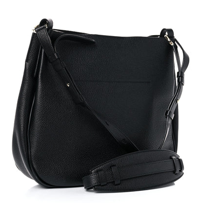 Salvatore Ferragamo Calfskin Reverse Hobo Black 3 of 13