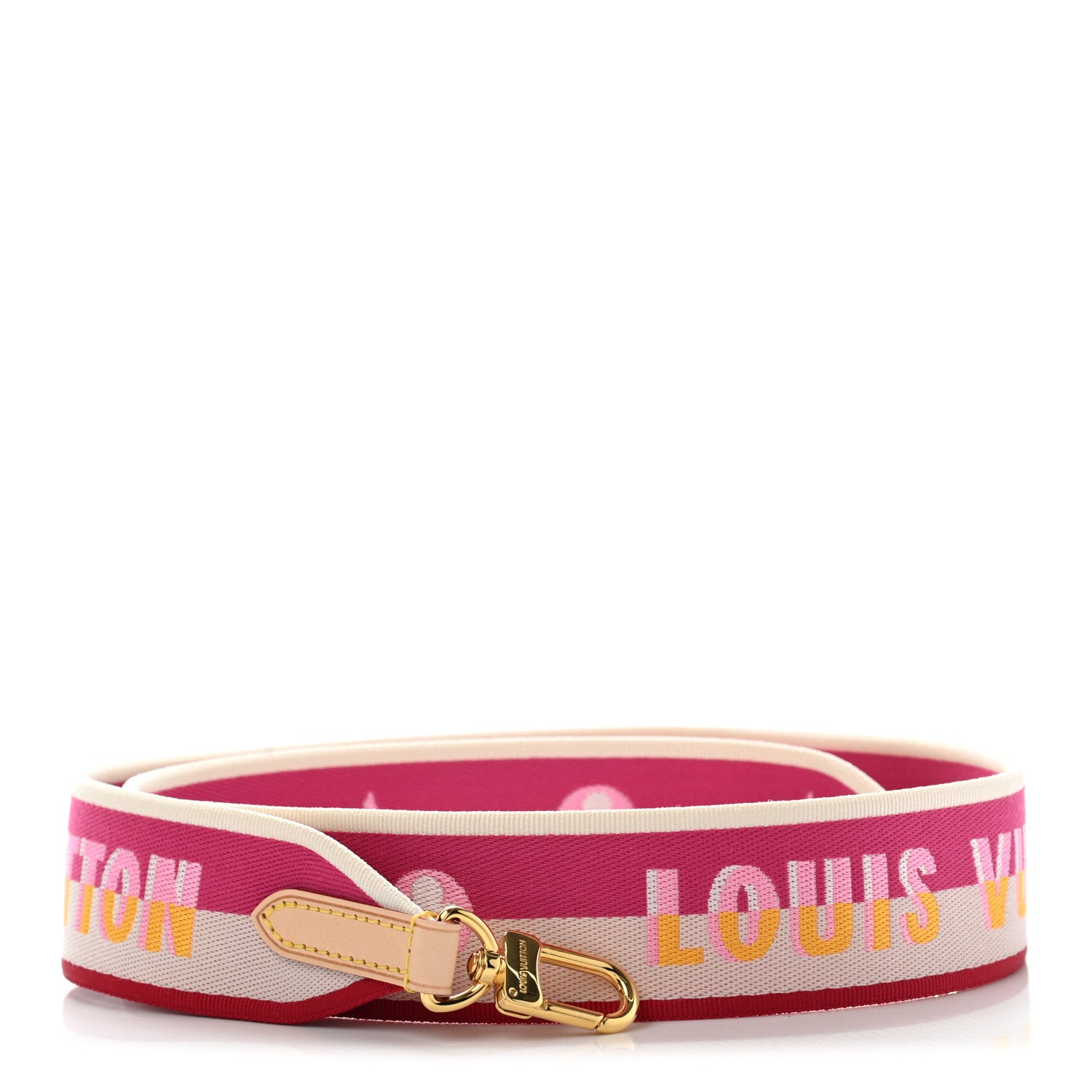 Louis Vuitton Jacquard Speedy Bandouliere 20 Shoulder Strap Fuchsia 1 of 4