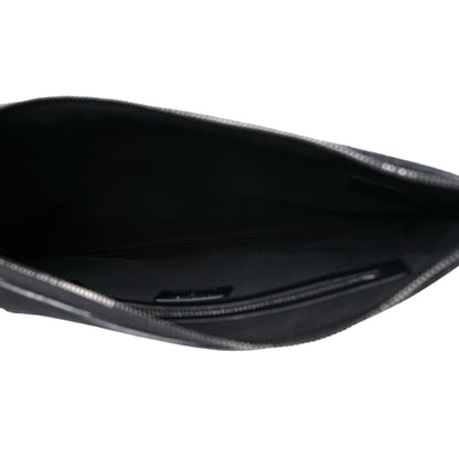 Chanel Canvas La Pausa Large Cosmetic Case Black 5 of 10