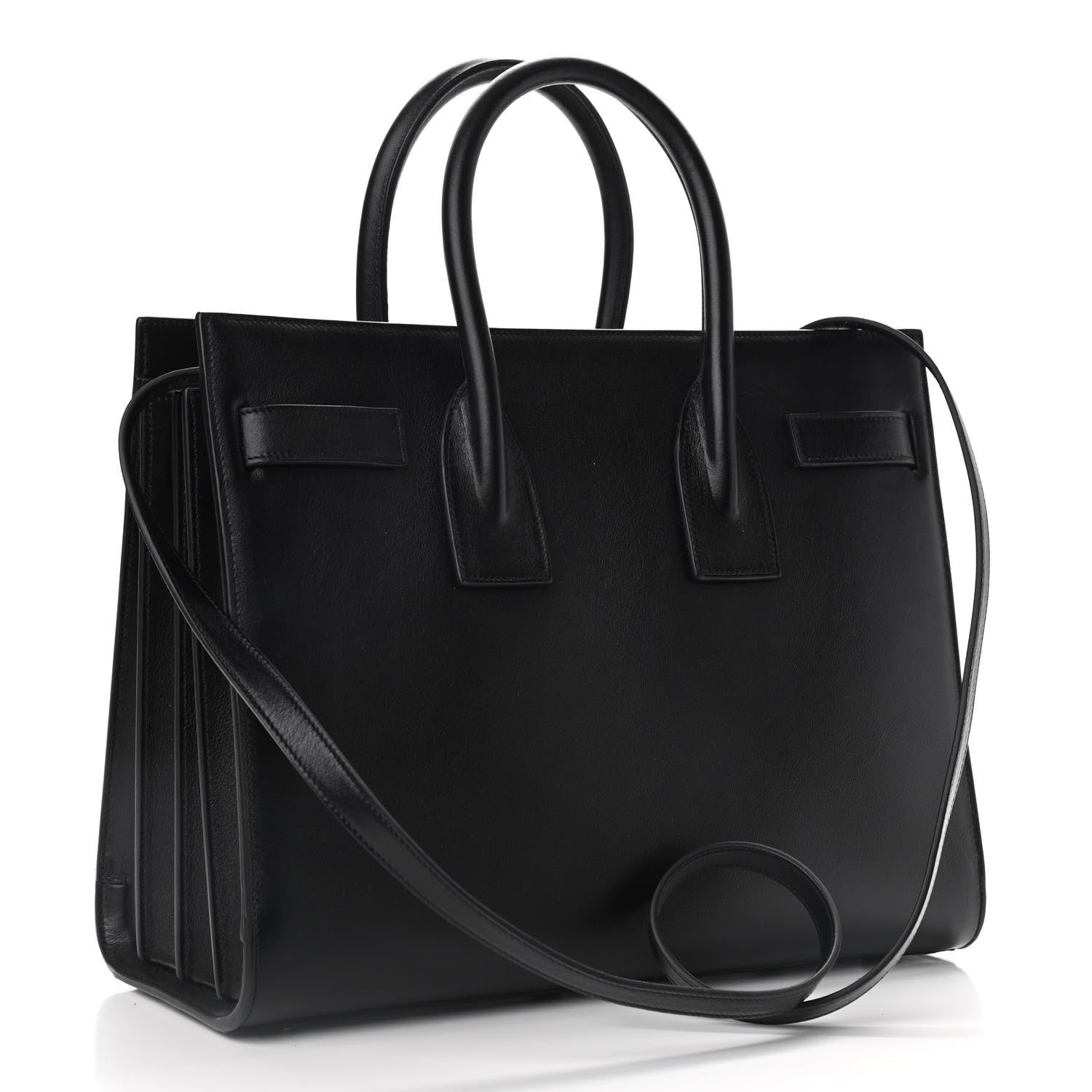 Saint Laurent Calfskin Small Sac De Jour Black 2 of 8