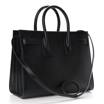 Saint Laurent Calfskin Small Sac De Jour Black 2 of 8