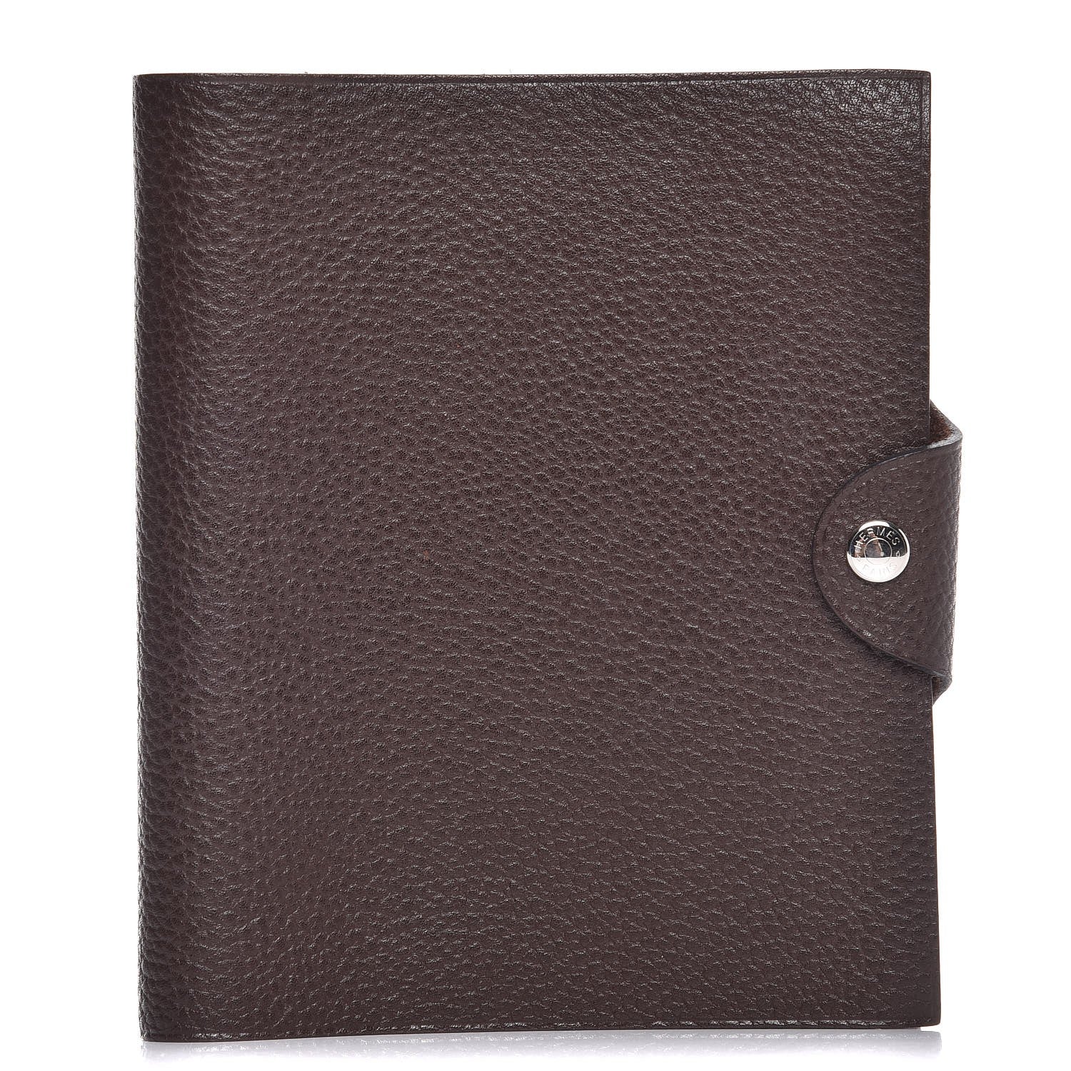 Hermes Togo Ulysse PM Agenda Cover Chocolate 1 of 8