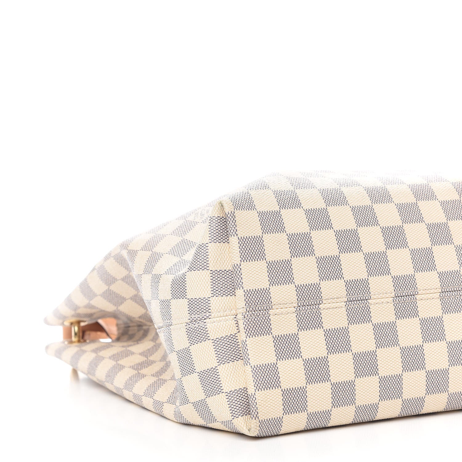 Louis Vuitton Damier Azur Graceful MM Rose Ballerine 5 of 15