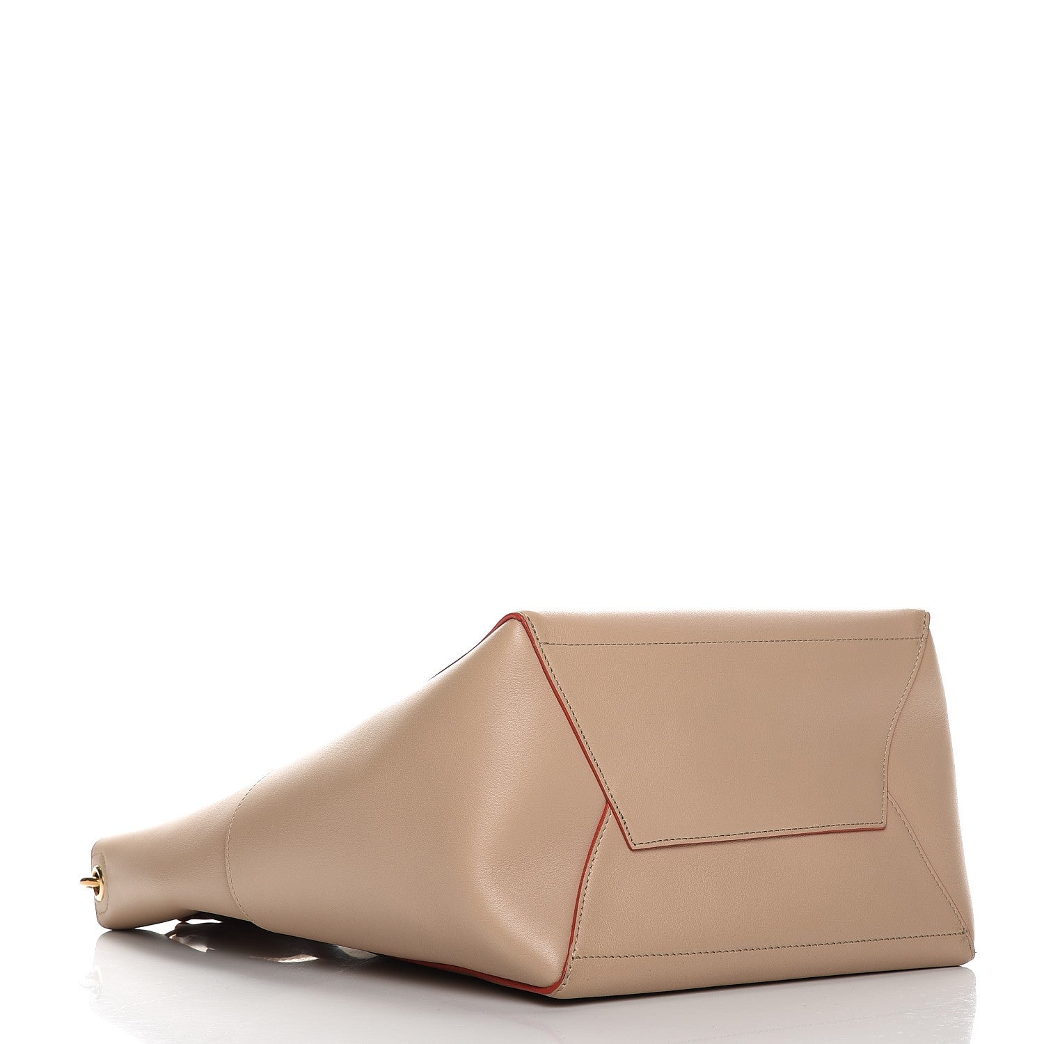 Celine Natural Calfskin Sangle Bucket Bag Beige 4 of 12