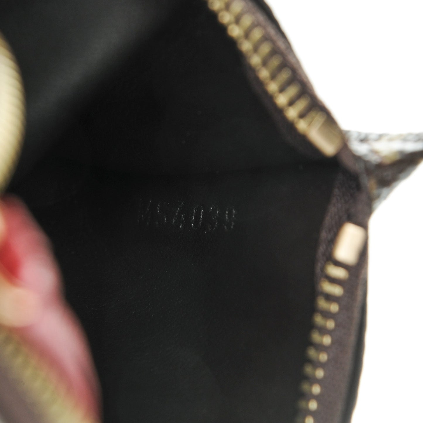 Monogram Josephine Wallet Red