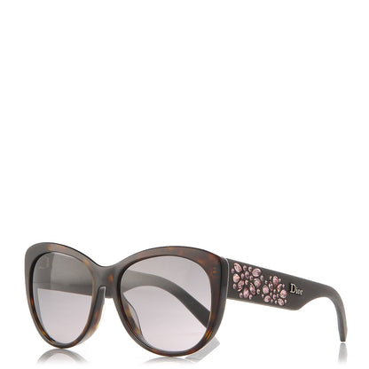 Christian Dior Crystal Inedite Sunglasses Tortoise Pink 1 of 9