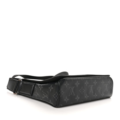 Louis Vuitton Monogram Eclipse District PM NM Black 4 of 9