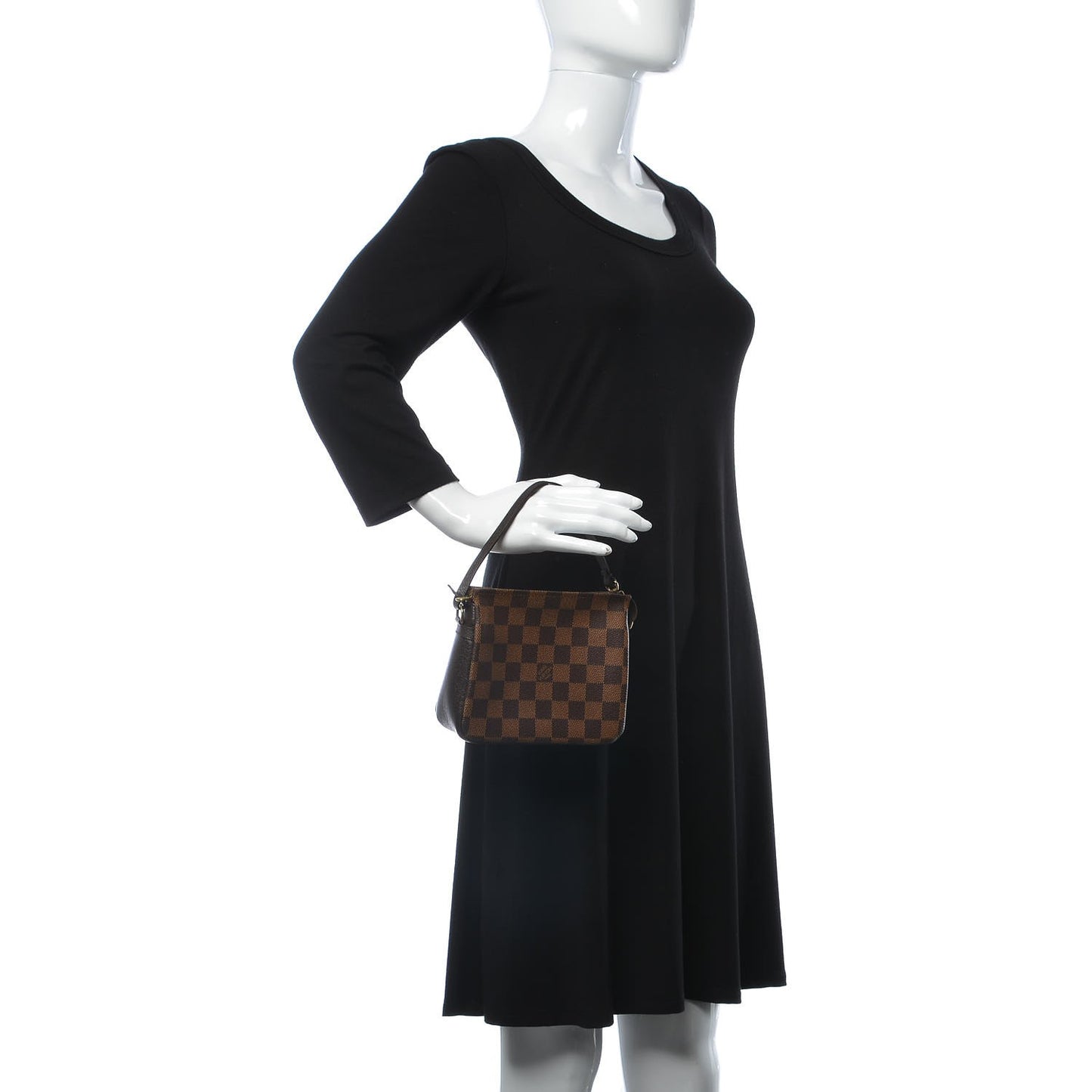 Damier Ebene Trousse Make Up Bag Pochette