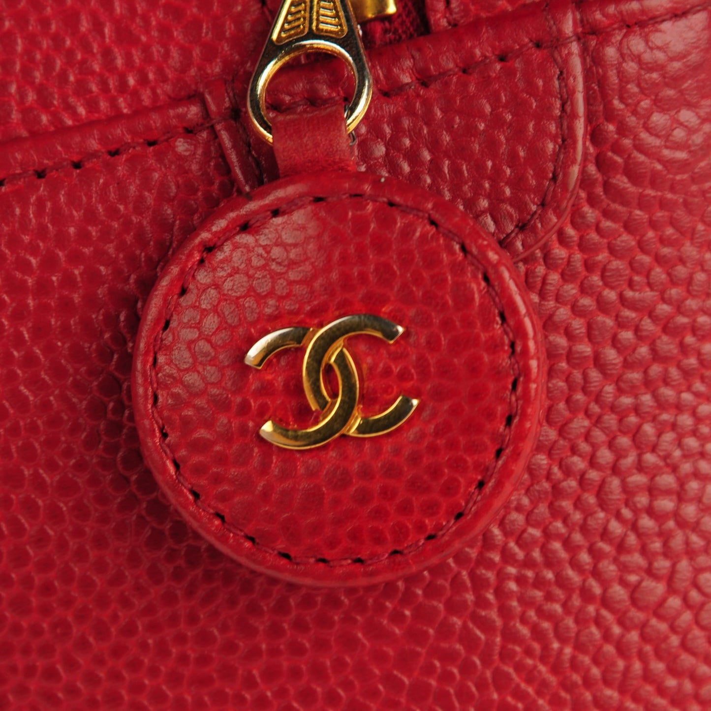 Caviar Vanity Cosmetic Case Red