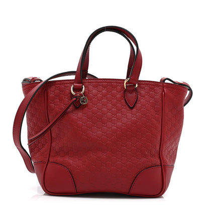 Gucci Microguccissima Small Bree Tote Red 1 of 11