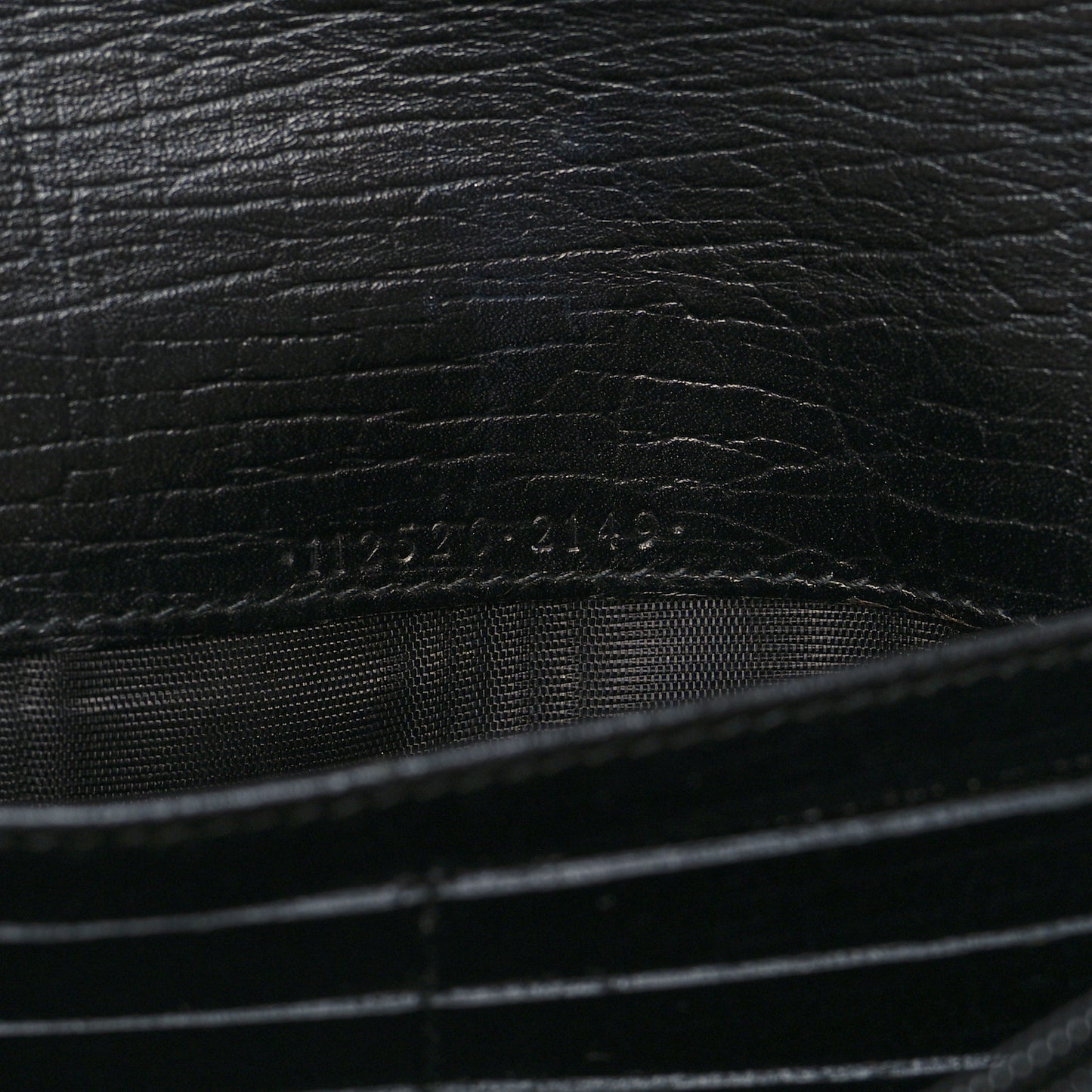 Monogram Bamboo Bar Continental Wallet Black