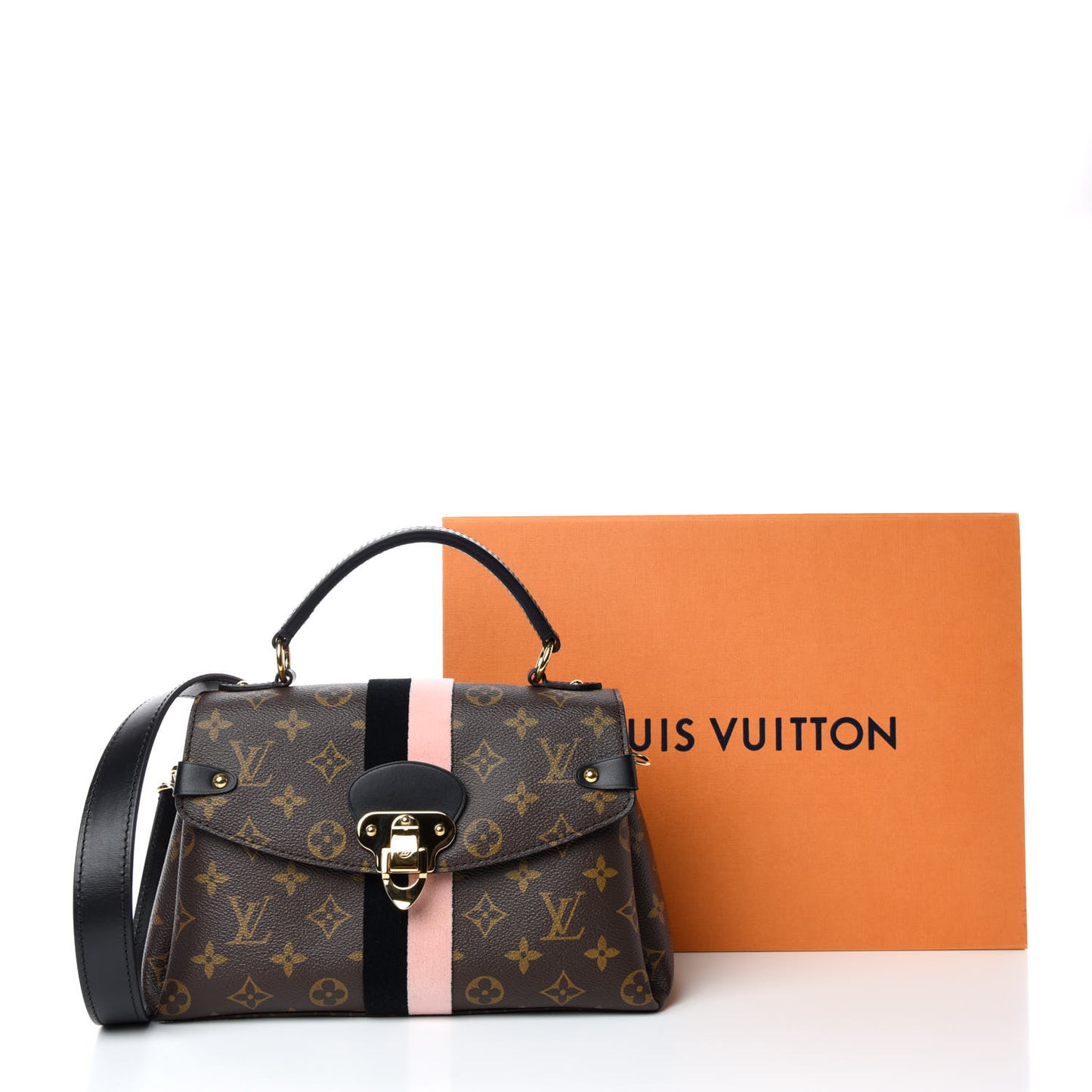 Monogram Georges BB Black Light Pink