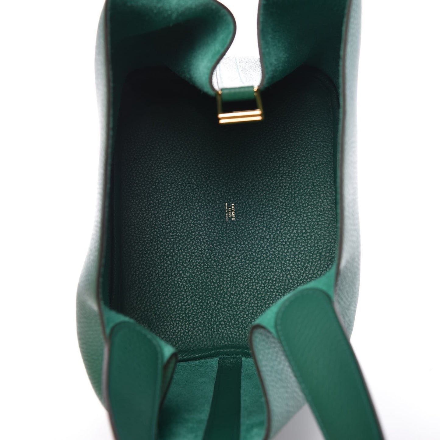 Taurillon Clemence Picotin Lock 26 GM Vert Vertigo