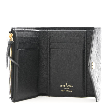Louis Vuitton Empreinte Victorine Wallet Black 5 of 8