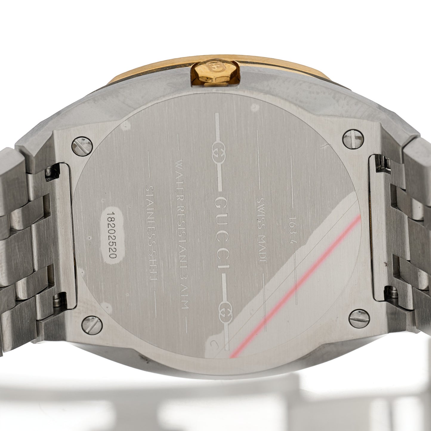 Stainless Steel 38mm 25H Quartz Watch Gold
