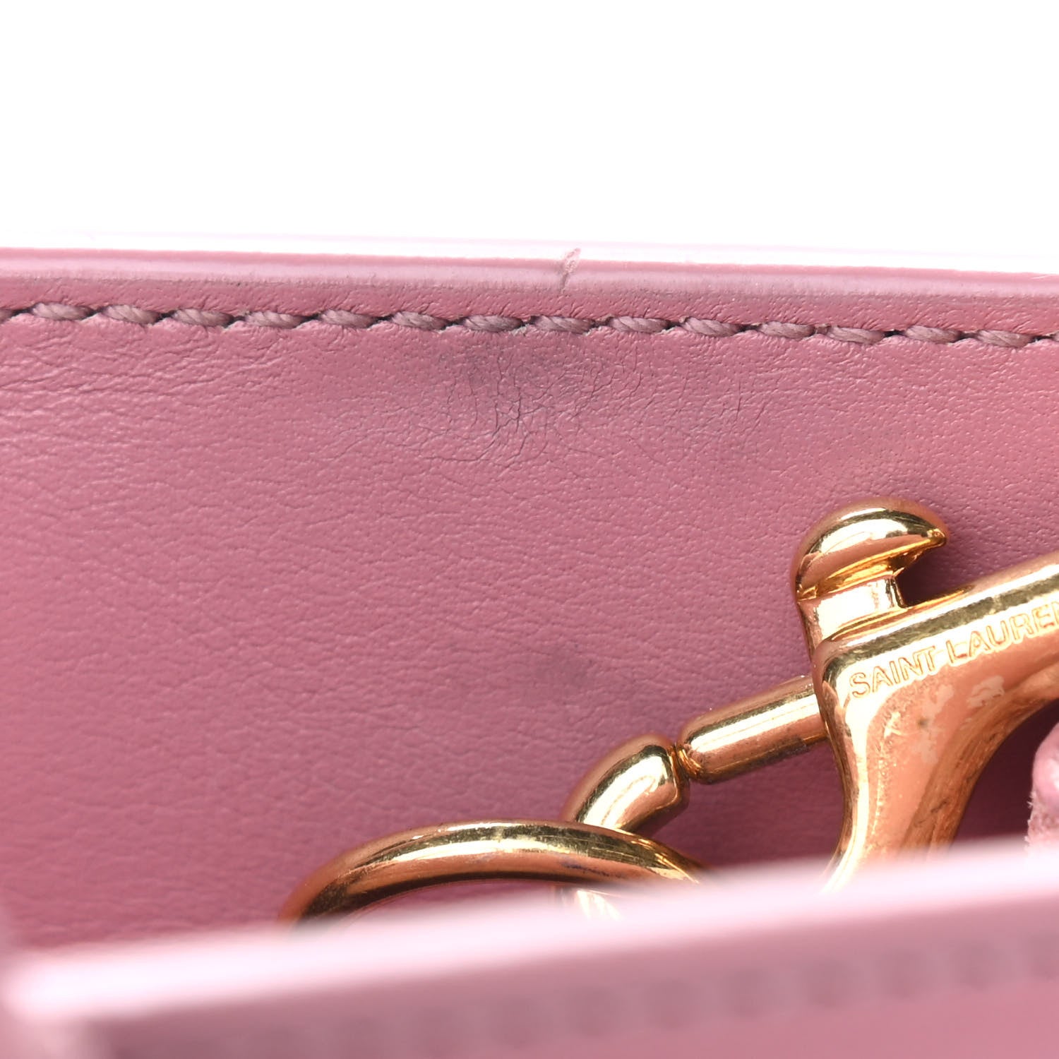 Saint Laurent Smooth Calfskin Nano Sac De Jour Rose Dark 11 of 14