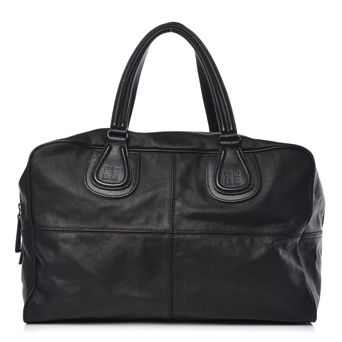 Canvas Calfskin Nightingale Duffle Black