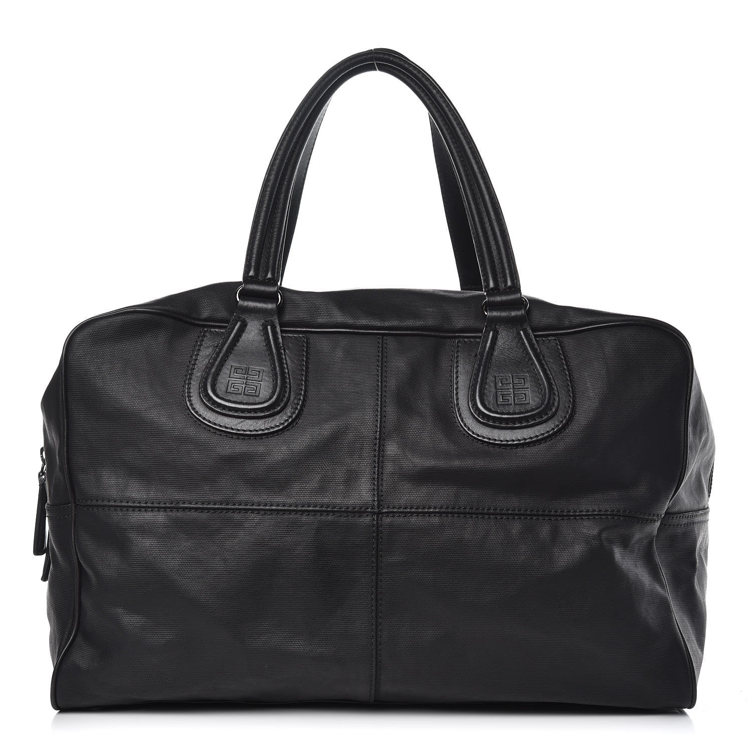 Givenchy Canvas Calfskin Nightingale Duffle Black 1 of 14
