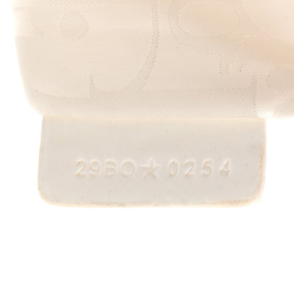 Christian Dior Vinyl Dog Cosmetic Pouch White Blue 7 of 7