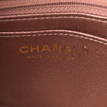 Chanel Metallic Grained Calfskin Quilted 2.55 Reissue Mini Flap Copper Pink 6 of 14