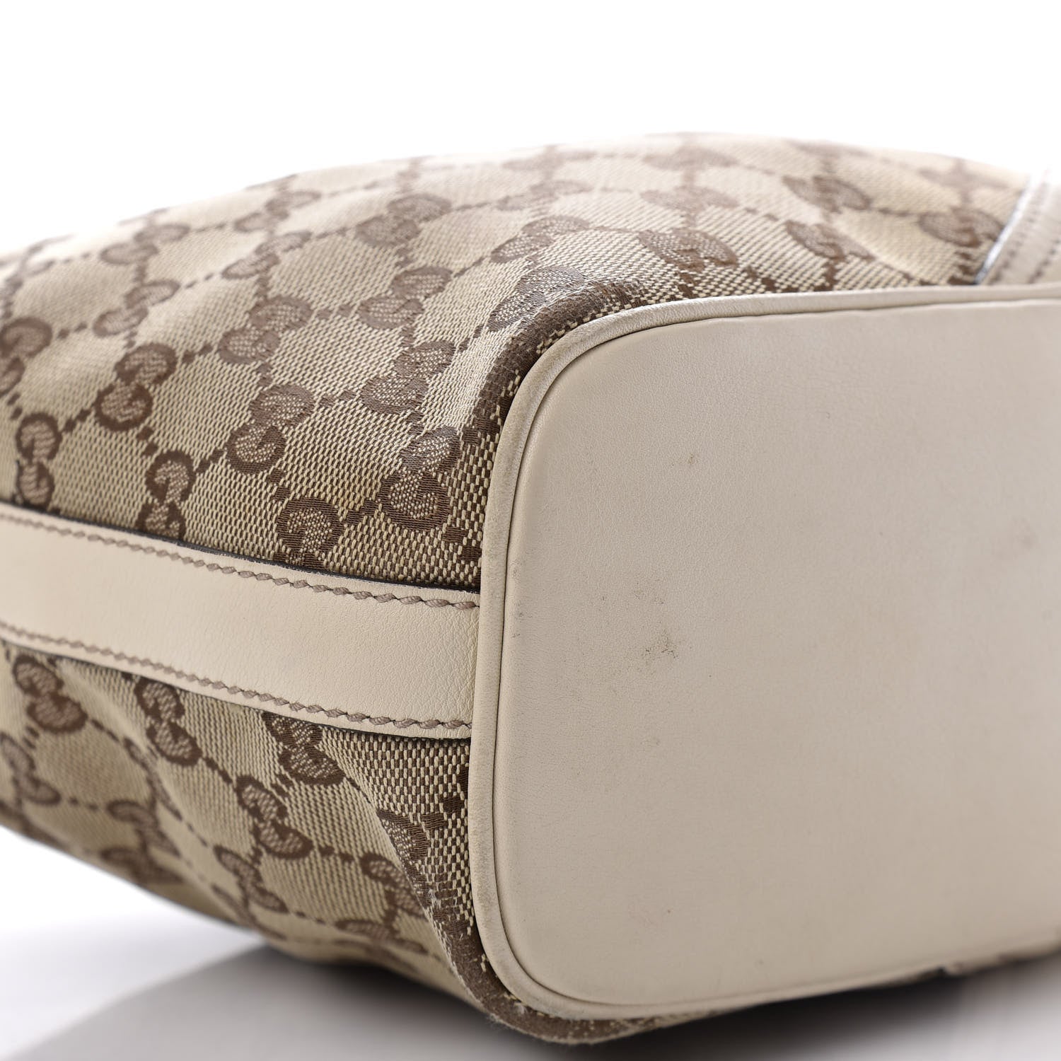 Gucci Monogram Medium New Britt Hobo Off White 6 of 16