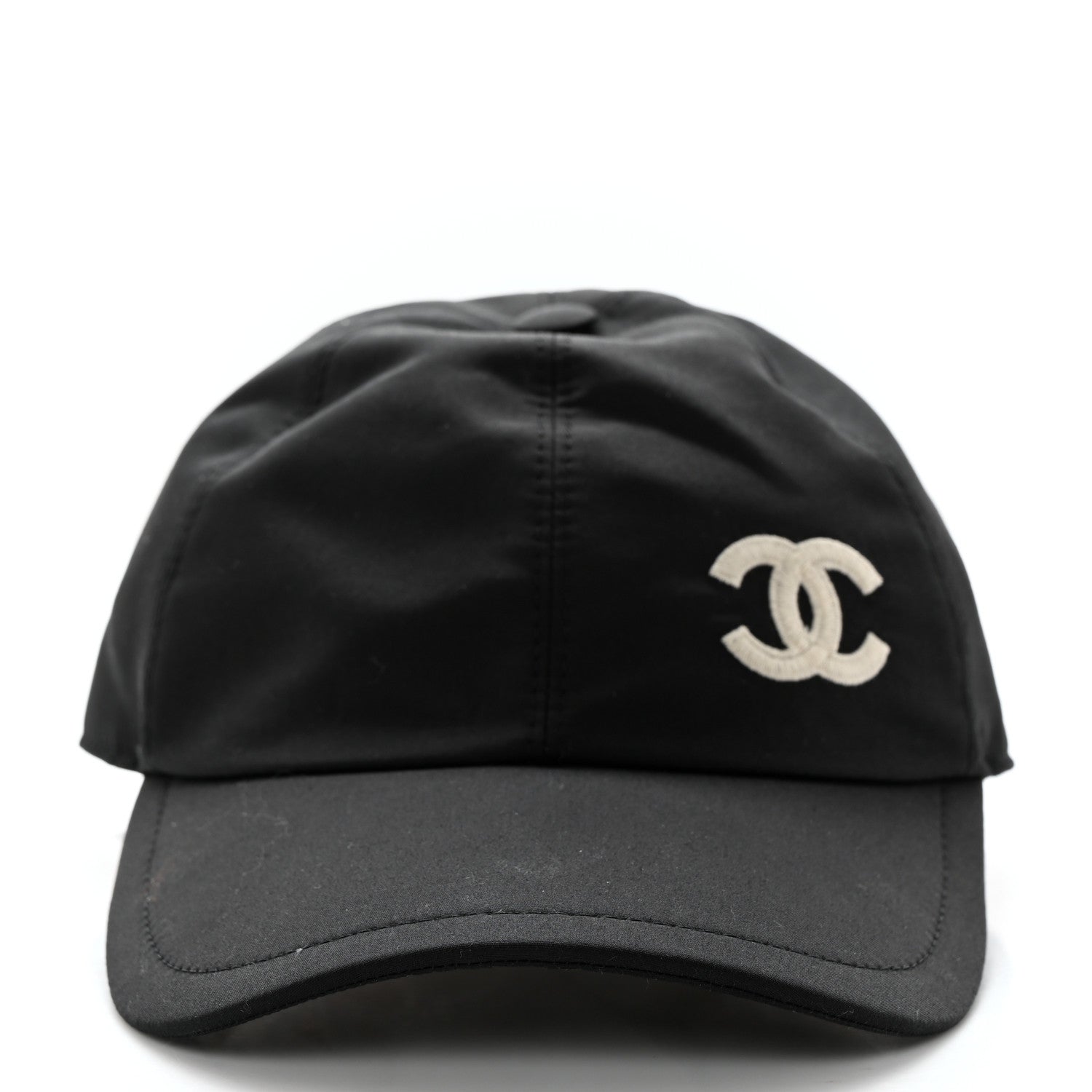 Chanel Cotton CC Cap Hat Black 3 of 9