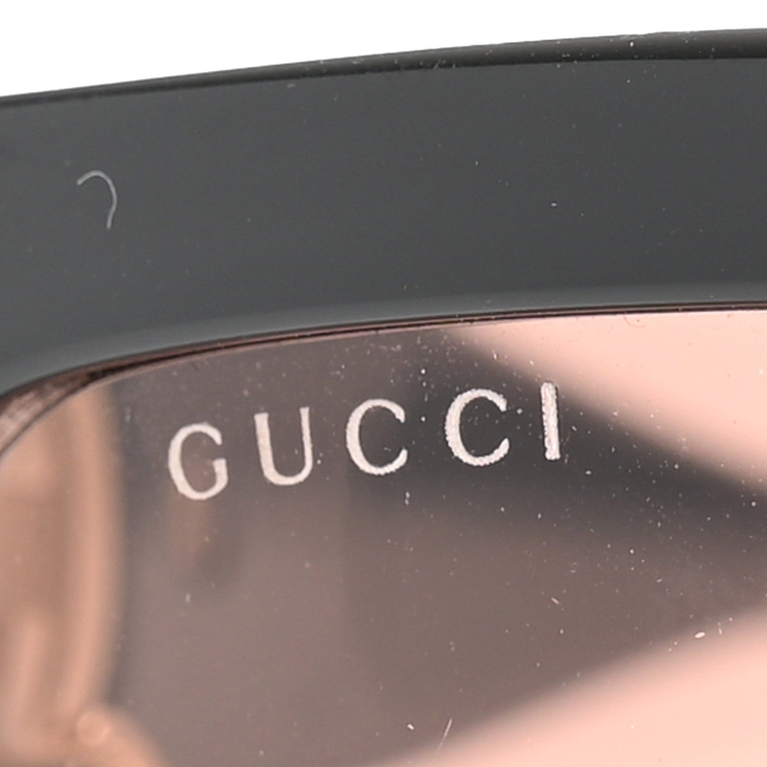 Gucci Acetate Square Frame Chain Sunglasses GG1023S Black 7 of 8