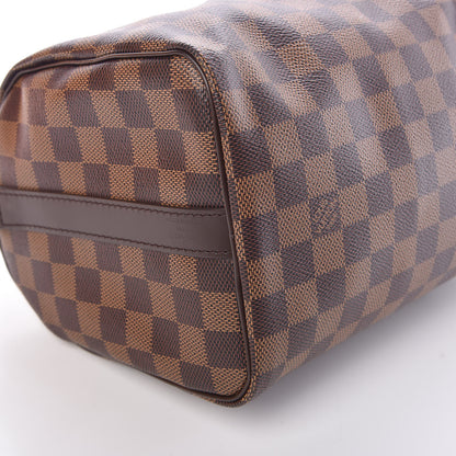 Louis Vuitton Damier Ebene Speedy Bandouliere 25 8 of 9