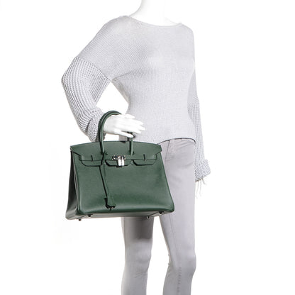 Hermes Epsom Birkin 35 Vert Anglais 2 of 26