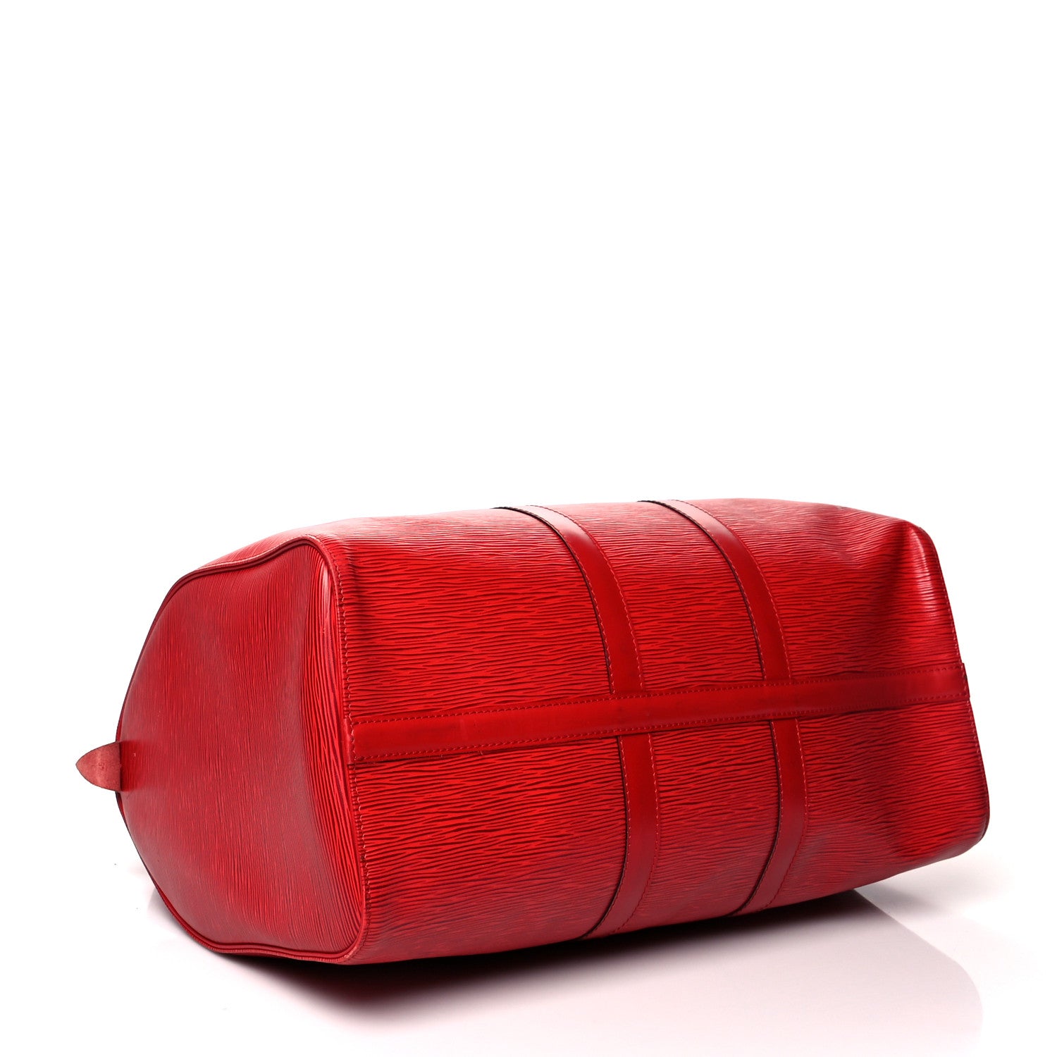 Louis Vuitton Epi Keepall 45 Castillan Red 4 of 17