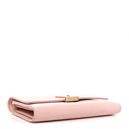 Louis Vuitton Taurillon Capucines Compact Wallet Magnolia 4 of 6