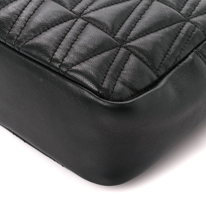 Versace Nappa Quilted Virtus Shoulder Bag Black 11 of 12