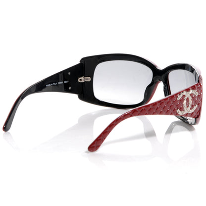 Chanel Quilted Sunglasses 33965 Red 2 of 4