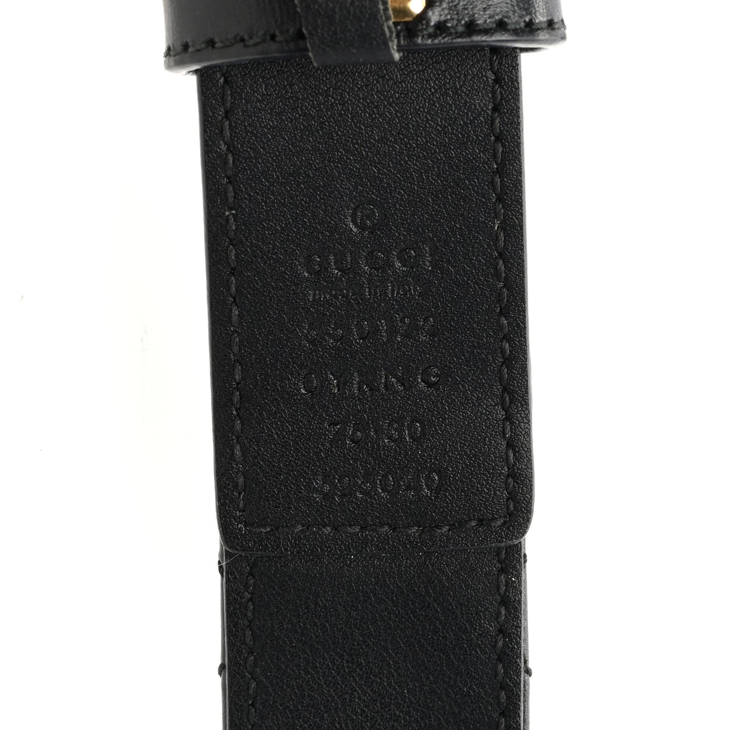 Calfskin Trapuntata Zumi 30mm Belt 75 30 Black