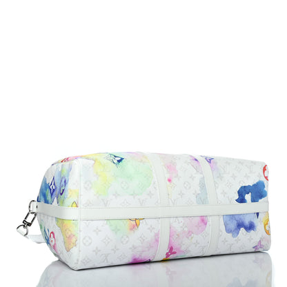 Louis Vuitton Monogram Watercolor Keepall Bandouliere 50 Multicolor 3 of 4