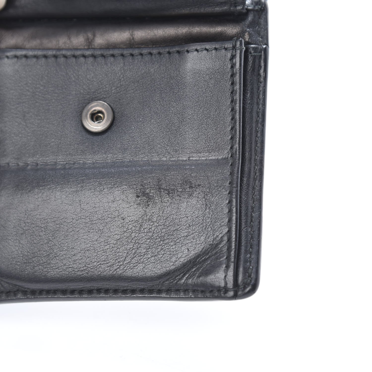 Bottega Veneta Nappa Intrecciato Bi-Fold Wallet Black 9 of 11