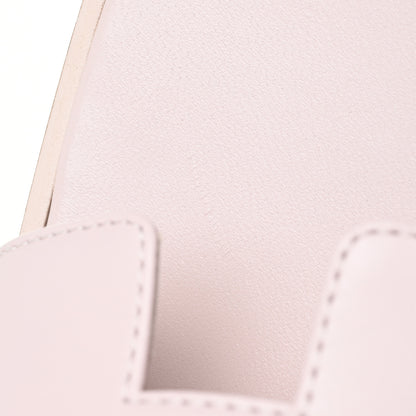 Hermes Box Calfskin Oran Sandals 40 Rose Pale 13 of 17