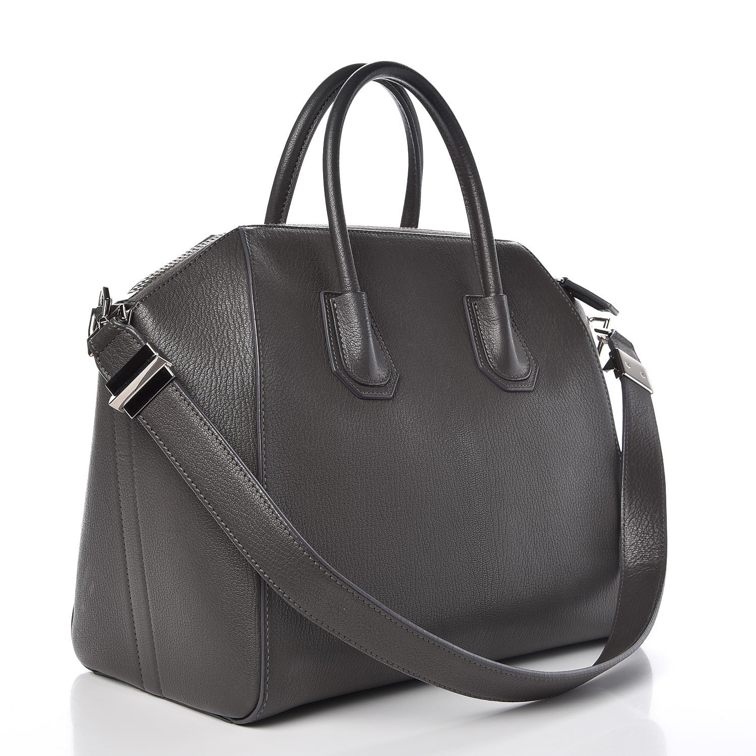 Givenchy Sugar Goatskin Medium Antigona Dark Grey 4 of 15