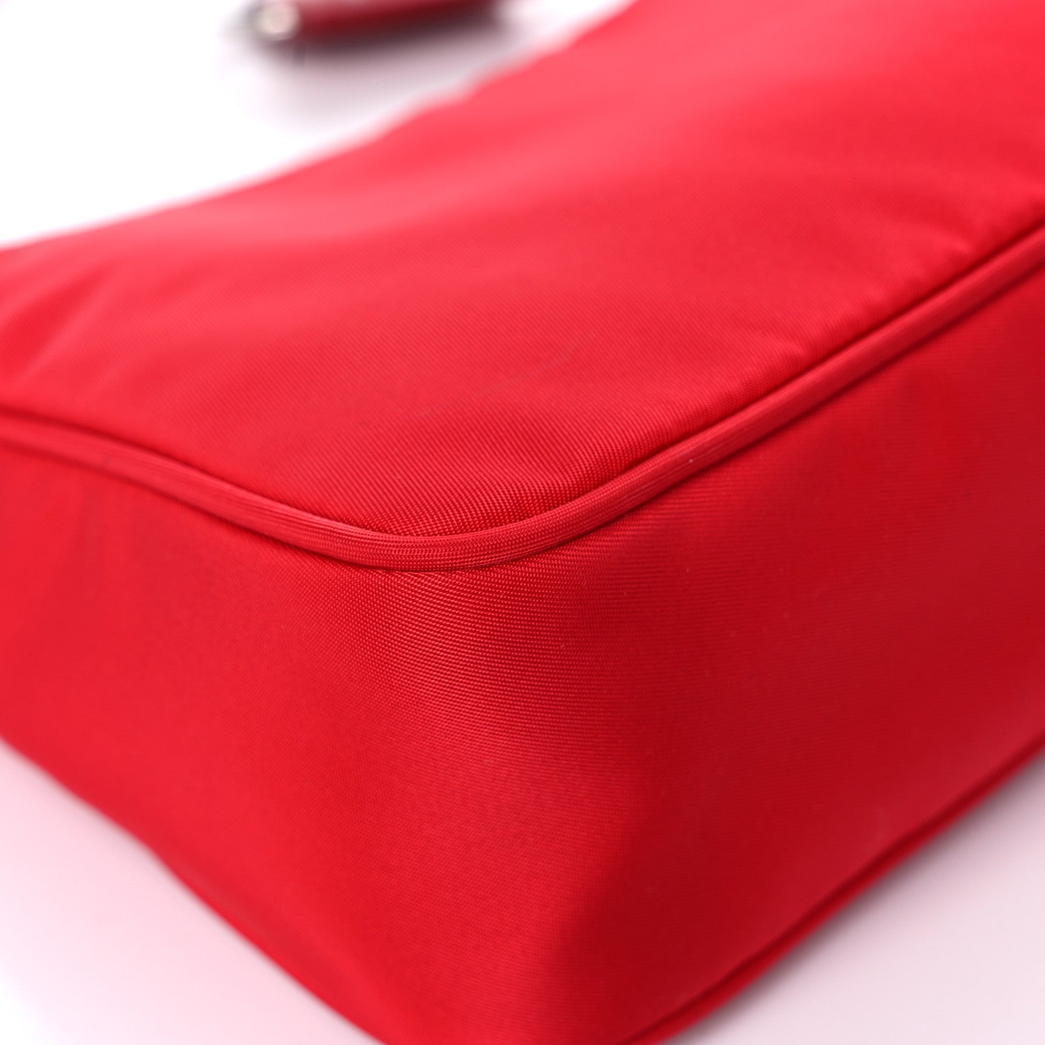 Prada Tessuto Nylon Mini Re-Edition 2000 Bag Rosso 10 of 12