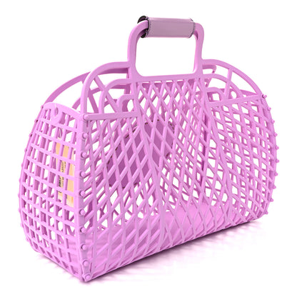 Fendi Recycled Plastic Vitello Liberty Matte Medium Fendi Basket Violetta 3 of 12