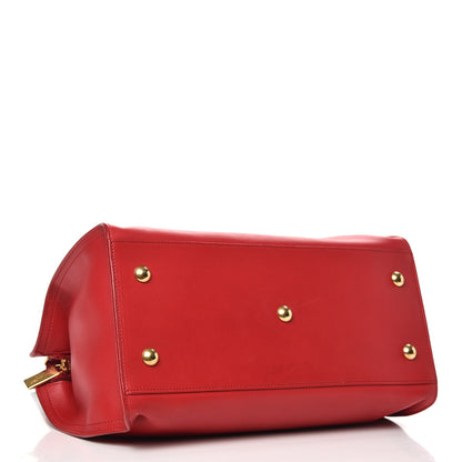 Saint Laurent Calfskin Small Classic Y Cabas Rouge Orient 4 of 6