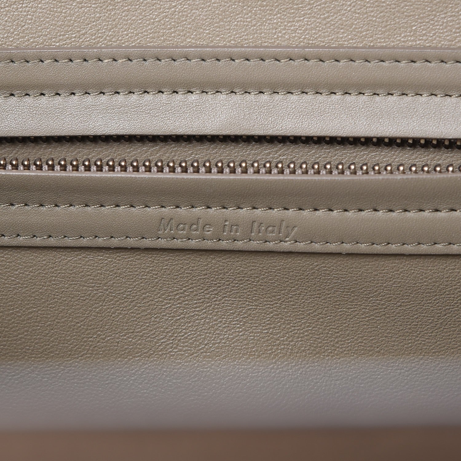 Celine Crocodile Embossed Nubuck Medium Phantom Luggage Beige 7 of 14