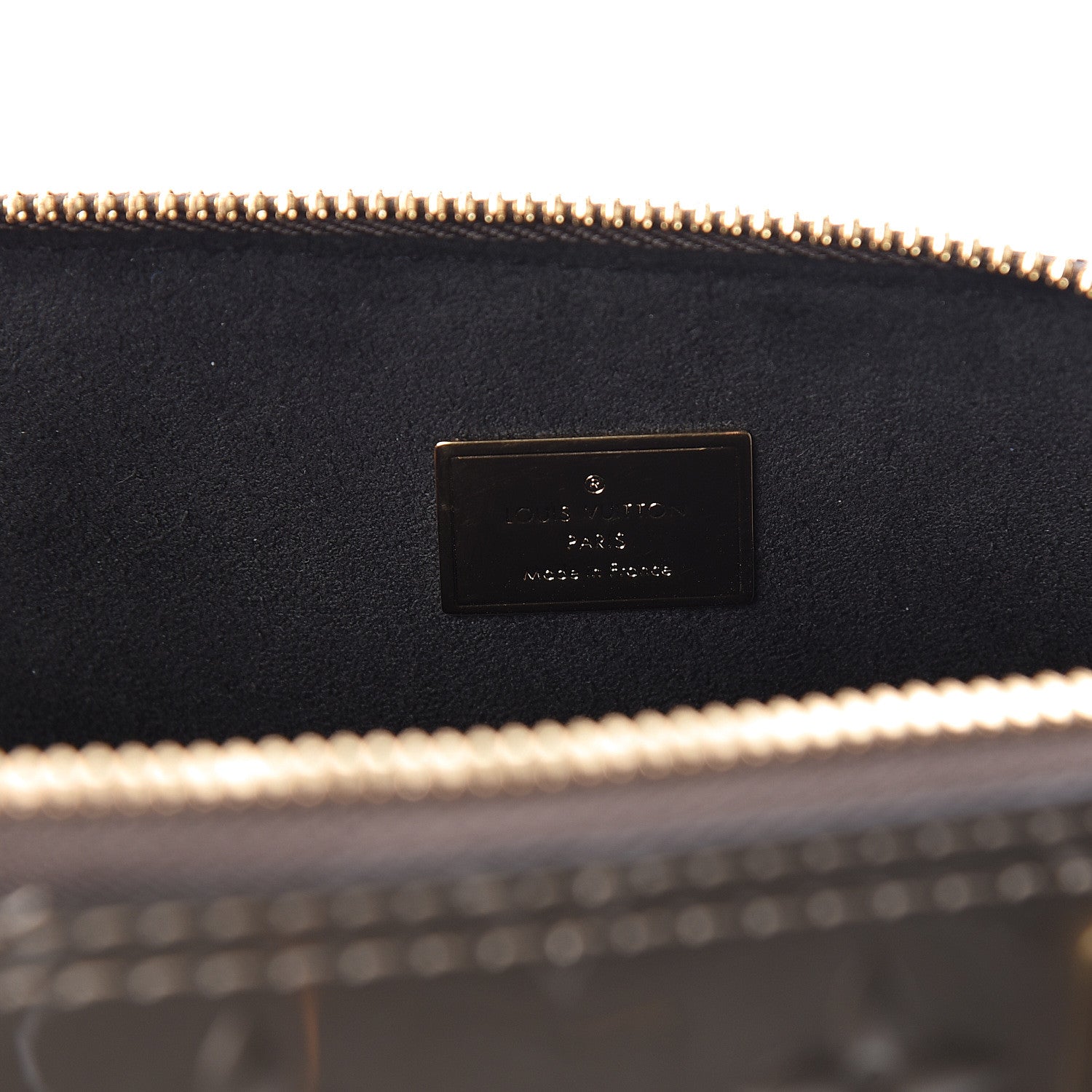 Louis Vuitton Vernis Epi Monogram Alma BB Champagne Metallise 6 of 11