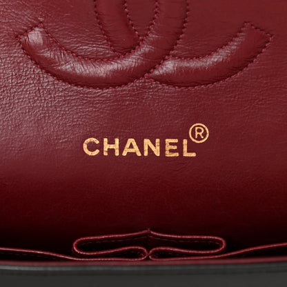 Chanel Lambskin Quilted Medium Double Flap Black 6 of 13
