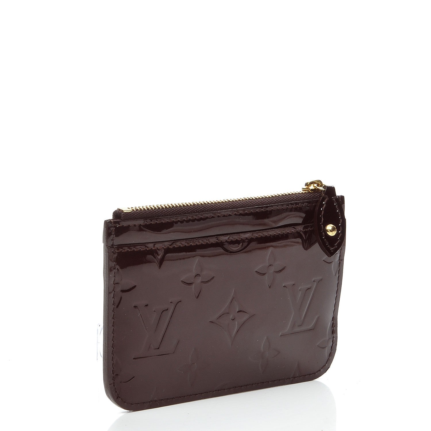 Louis Vuitton Vernis Key Pouch Amarante 3 of 8