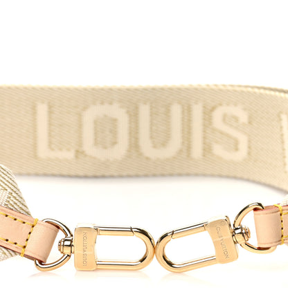 Louis Vuitton Nylon Coussin Shoulder Strap Beige 3 of 3