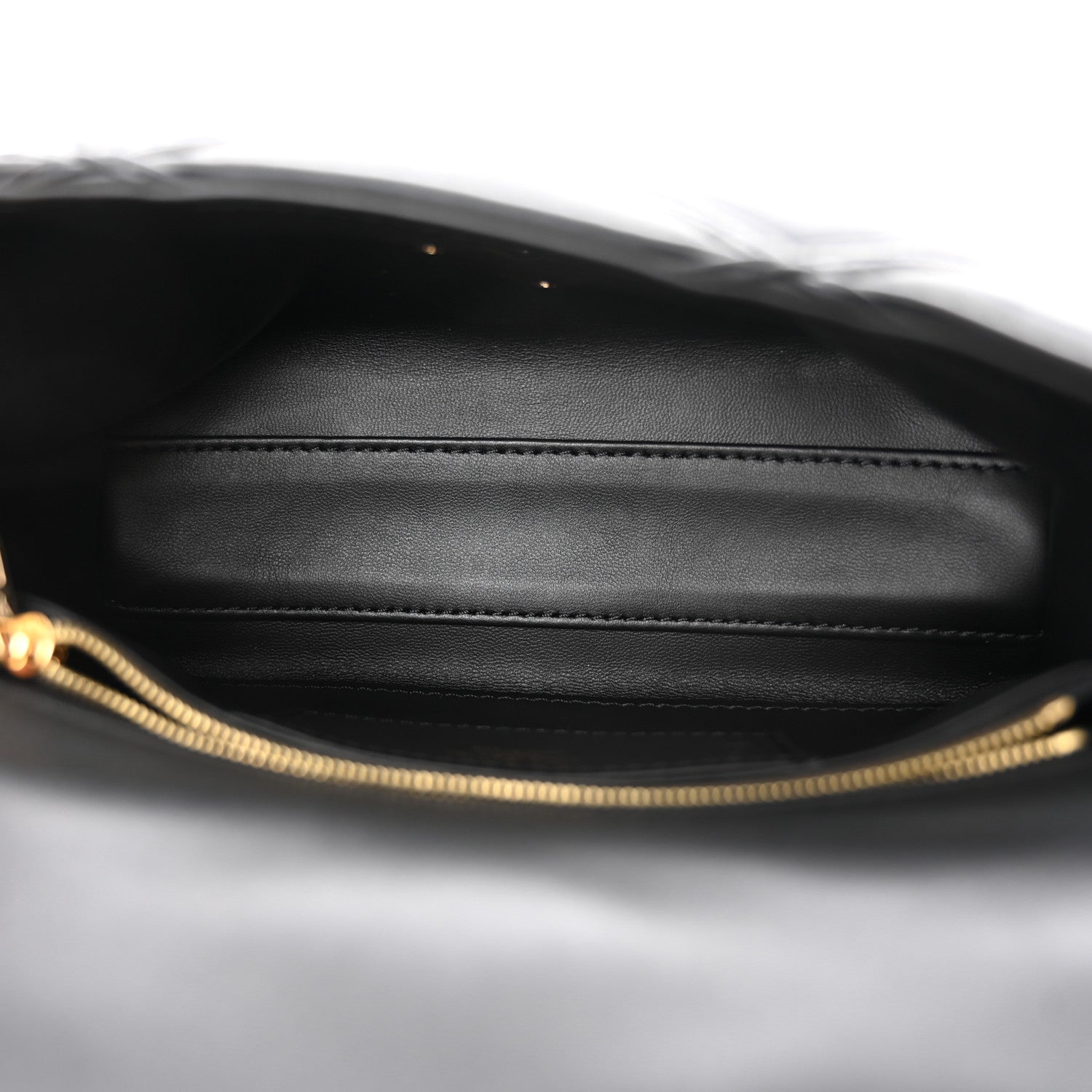 Louis Vuitton Lambskin Malletage Top Handle GO-14 MM Black 6 of 10