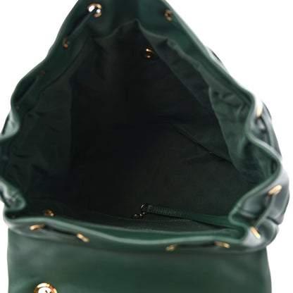Chanel Calfskin Quilted Large Urban Spirit Backpack Dark Green 5 of 12