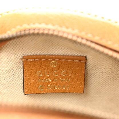 Gucci X DISNEY Mini Vintage GG Supreme Monogram Mickey Mouse Round Shoulder Bag Beige Vintage Sun Oil 6 of 10